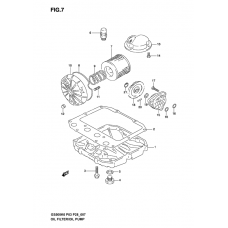 Oil filter - oil pump