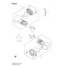 Turnsignal front & rear lamp