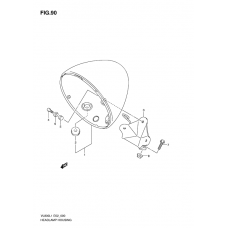 Headlamp housing