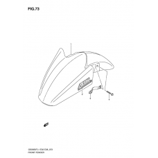 Front fender              

                  Gsx650fal1 e28