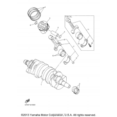 Crankshaft piston