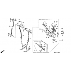 Fr. brake master cylinder