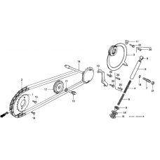 Cam chain/tensioner