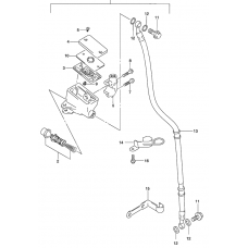 Front master cylinder