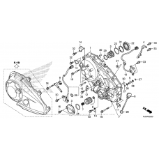 Правая крышка картера
