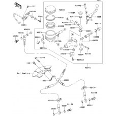 Front master cylinder