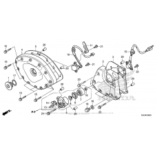 Front cover + transmission cover