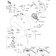 Fuel tank(1/2)(vn1500-n3h)