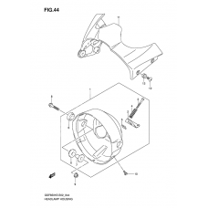 Headlamp housing              

                  Gsf650/a