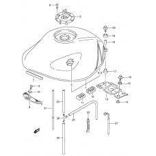 Tank fuel              

                  Gsf600zk4