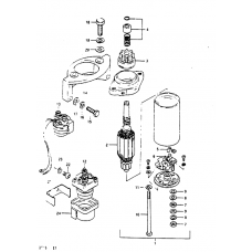 Starting motor