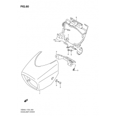 Headlamp cover front fender