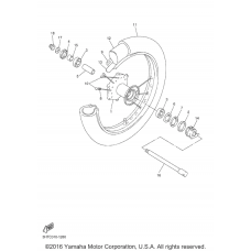 Переднее колесо