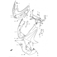 Front leg shield              

                  Model k2