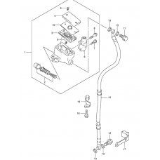 Front master cylinder