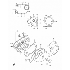 Crankcase cover ass`y (v