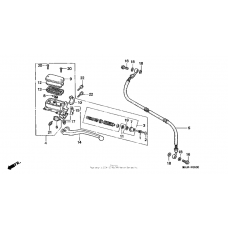 Главный цилиндр сцепления
