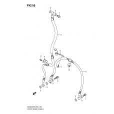 Front brake hose              

                  Gsx650fk8/fuk8/fk9/fuk9/fl0/ful0
