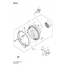 Headlamp assy              

                  Gsx1400k6/k7/zk7 e24