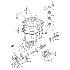 Drive shaft housing