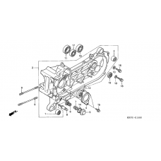 Left crankcase