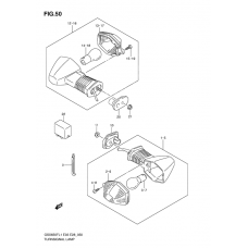 Turnsignal front & rear lamp