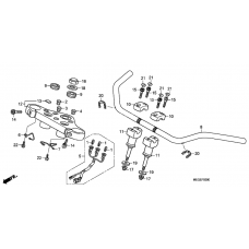 Handle pipe/top bridge