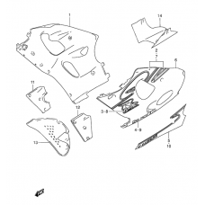 Under cowling body              

                  Model y for bp6