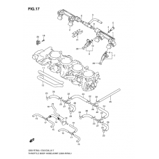 Throttle body hose/joint              

                  Gsx-r750l1 e33