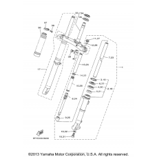 Вилка передней оси