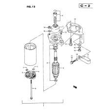 Starting motor