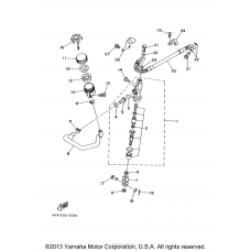 Rear master cylinder