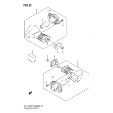 Turnsignal front & rear lamp