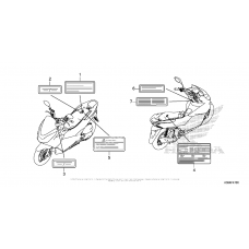 Информационные наклейки