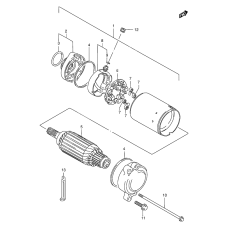 Starting motor