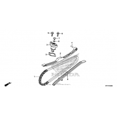 Cam chain + tensioner