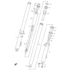 Front damper              

                  Model w/x/y/k1/k2