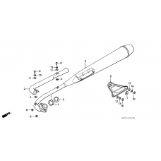 Exhaust muffler              

                  2