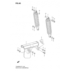 Rear shock absorber