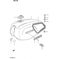 Tank fuel              

                  Gs1100gk2/gkd