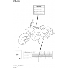 Информационные наклейки (Vl800L3 E28)