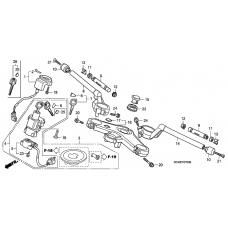 Handle pipe/top bridge