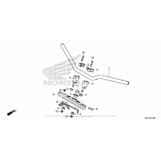 Верхняя траверса & Клипон руля