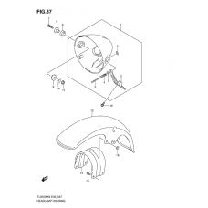 Headlamp housing