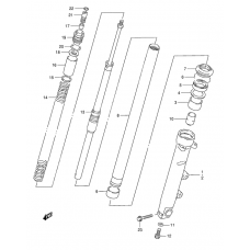 Front damper              

                  Gsf1200sav