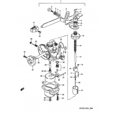 Carburetor assy              

                  (DT2,MODEL:86~89); NOTE :  REFER TO FIG.5 (B- 7) FOR DT2,MODEL:90~00