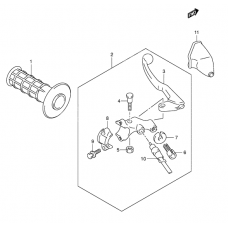 Left handle lever              

                  With out e24