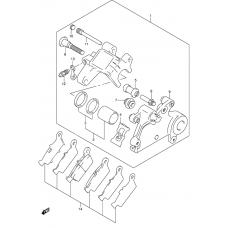 Rear caliper