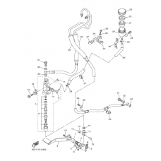 Rear master cylinder