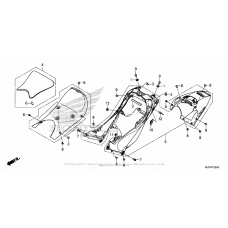 Сиденье & Боковой обтекатель